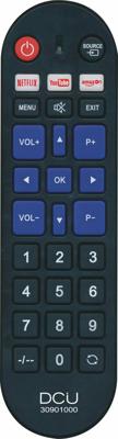 Universele afstandsbediening DCU 30901000 - thumbnail