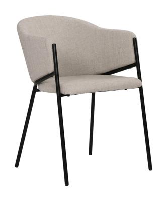 Artistiq Eetkamerstoel 'Lynise' Structuurstof, kleur Beige