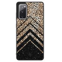 Samsung Galaxy S20 FE hoesje - Chevron luipaard - thumbnail
