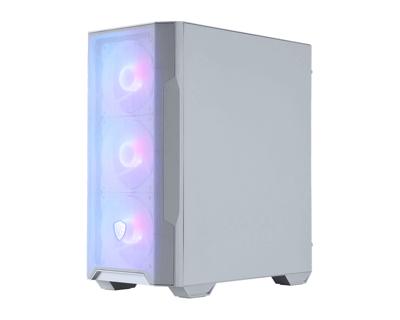 MSI MAG FORGE M100R Midi Tower Transparant, Wit