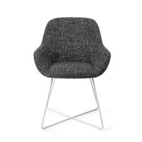 Jesper Home Eetkamerstoel 'Kushi' Cross White, kleur Skyfall - thumbnail