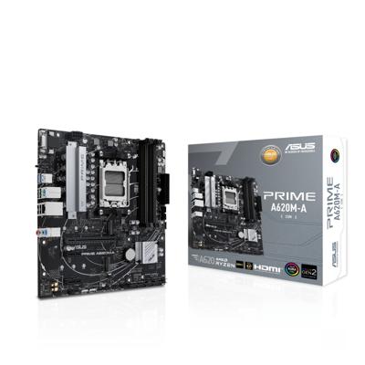 Asus PRIME A620M-A-CSM Moederbord Socket AMD AM5 Vormfactor Micro-ATX Moederbord chipset AMD® A620