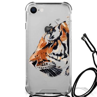 Back Cover iPhone SE 2022 | 2020 | 8 | 7 Watercolor Tiger Back Cover iPhone SE 2022 | 2020 | 8 | 7 Watercolor Tiger