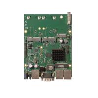 Mikrotik RBM33G netwerknetwerk ethernet/LAN zwart, groen, grijs – aangesloten router (10,100,1000 Mbit/s, 3.0 (3.1 Gen 1), zwart, groen, grijs, MediaTek MT7621A, 880 MHz, Flash) - thumbnail