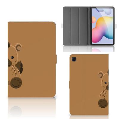 Samsung Galaxy Tab S6 Lite | S6 Lite (2022) Hippe Tablet Hoes Baby Hyena Samsung Galaxy Tab S6 Lite | S6 Lite (2022) Hippe Tablet Hoes Baby Hyena