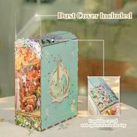 Tone-Cheer Dorothy's Journey Book Nook met Verlichting Bouwpakket Modelbouw - thumbnail