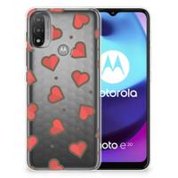 Motorola Moto E20 | E40 | TPU bumper | Hearts - thumbnail