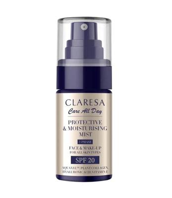 Claresa protective & moisturising mist spf 20 50ml Claresa protective & moisturising mist spf 20 50ml