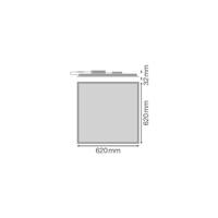 LEDVANCE 4058075694484 LED-paneel Warmwit, Koudwit - thumbnail