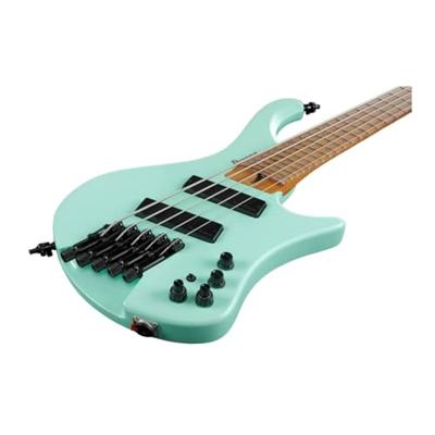 Ibanez Bass Workshop EHB1005MS Sea Foam Green Matte 5-snarige elektrische multiscale basgitaar met gigbag
