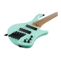 Ibanez Bass Workshop EHB1005MS Sea Foam Green Matte 5-snarige elektrische multiscale basgitaar met gigbag - thumbnail