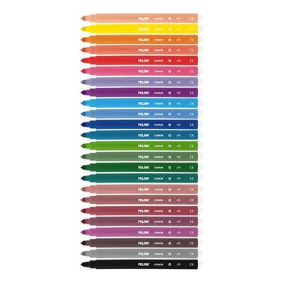 Markeerstiften Milan 24 MAXI Multicolour