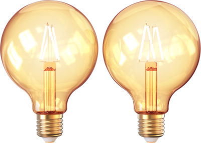 Innr Ledlamp - wifi - e27- filament - vintage globe - 2 stuks
