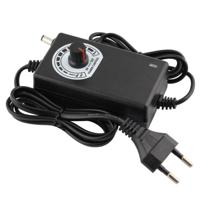 12V instelbare voeding adapter AC DC 3V-12V 2A 24W universele lader voltage regulator bestuurder EU plug - thumbnail