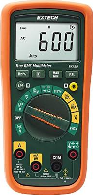 Extech EX350 Multimeter Digitaal CAT III 600 V Weergave (counts): 4000