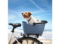 Basil buddy mik - hondenfietsmand - blauw - thumbnail