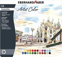 Eberhard Faber EF-516124 Kleurpotloden Metaaletui A 24 Stuks - thumbnail