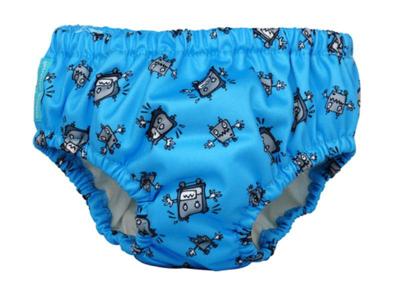 Charlie Banana 2-in-1 Zwemluier en Oefenbroekje- Robot Boy - Maat S (5-7 kilo) Charlie Banana 2-in-1 Zwemluier en Oefenbroekje- Robot Boy - Maat S (5-7 kilo)