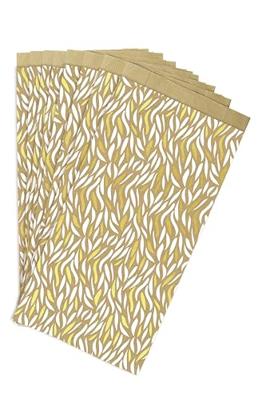 Cadeauzak clairefontaine 12x24x4.5 kraft golf 50st