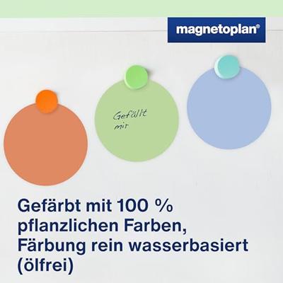 magnetoplan Presentatiekaart 6-kleurig Rond 100 mm 500 stuk(s)