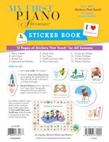 Hal Leonard My First Piano Adventure Sticker Book for the young beginner - thumbnail