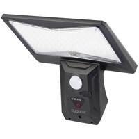 Sygonix SY-5626570 Wandlamp op zonne-energie met bewegingsmelder LED LED vast ingebouwd 6 W Zwart - thumbnail