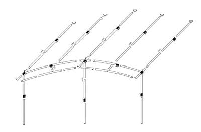 Dorema Frame Voortent Onyx 270 Staal Easygrip 28mm