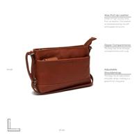The Chesterfield Brand Schoudertas klein Salerno-Cognac - thumbnail