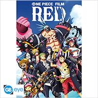 Poster One Piece - Red Full Crew 61x91,5cm - thumbnail