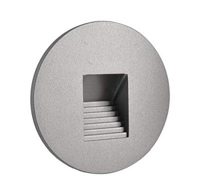 Deko Light Abdeckung rund grau Stufe für Alwaid 930498 Afdekking Grijs