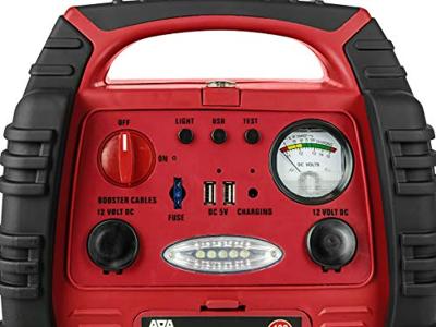 APA Snelstartsysteem Power Pack 5in1 16547NV Starthulpstroom: 400 A Werklamp, Compressor, Spanningsomvormer 230 V, 2x USB-contact, Laadtoestandweergave, APA Snelstartsysteem Power Pack 5in1 16547NV Starthulpstroom: 400 A Werklamp, Compressor, Spanningsomvormer 230 V, 2x USB-contact, Laadtoestandweergave,