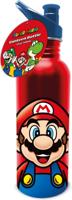 Super Mario Metal Canteen Bottle - Mario - thumbnail