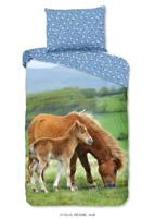 Good Morning Kinderdekbedovertrek "paarden" - Multi - (140x200/220 cm) - Katoen - thumbnail