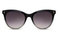 CWI zonnebril vlinder dames volledig omrand cat. 3 zwart/smoke - thumbnail