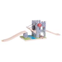 Bigjigs houten rails ophaalbrug - thumbnail