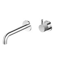 Hotbath Cobber X Afbouwdeel - voor wastafelmengkraan - 18cm uitloop - Chroom CX105EXT18CR - thumbnail