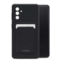 Mobilize Rubber Gelly Card Case Samsung Galaxy A04s/A13 5G Matt Black - thumbnail