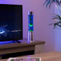 Lava lamp &apos;&apos;tower&apos;&apos; green and blue - thumbnail