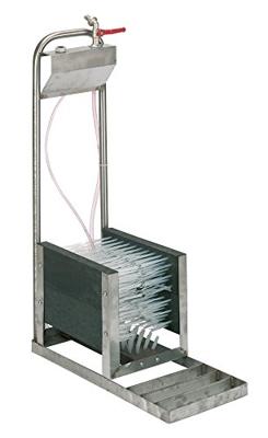 Kerbl Laarzenreiniger rvs