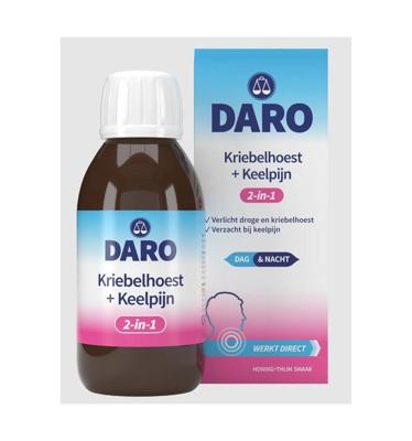 Daro 2-in-1 Kriebelhoest + Keelpijn Drank