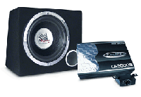 Caliber PACK12D Subwoofer/subwoofer 375 W zwart - subwoofer/subwoofer (375 W, 50-250 Hz, 2000 W, 30,5 cm (12 inch), zwart) - thumbnail