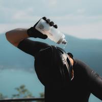 ELITE bidon "jet green + jet green plus" bottle jet green + plus 950ml clear/green - thumbnail