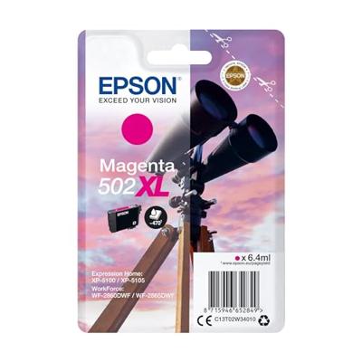 Epson Inktcartridge 502XL Origineel Magenta C 13 T 02W34010