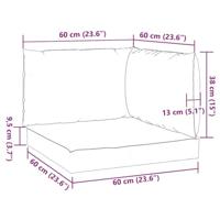 Palletkussens 3 st oxford stof marineblauw - thumbnail