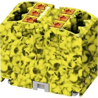 Phoenix Contact 3273284 Verdeelblok 15.6 mm Spanveer Zwart, Geel 10 stuk(s) - thumbnail