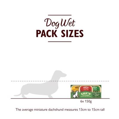 LILY'S KITCHEN DOG ADULT CLASSIC DINNERS TRAY MULTIPACK