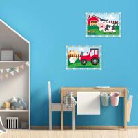 Ravensburger creart schilderen op nummer - tractor with scenery - thumbnail