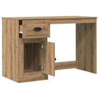 Bureau met lade Artisan Eiken 50 x 115 x 75 cm Bewerkt hout - thumbnail