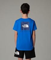 The North Face Redbox S/S T-shirt Kinderen Hero Blue/Estate Blue M - thumbnail
