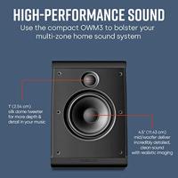 Polk Audio OWM3 Satellietluidspreker, zwart - thumbnail